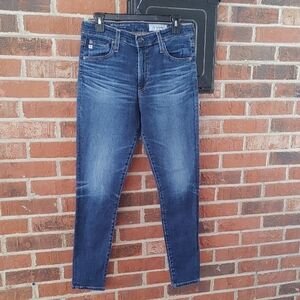 AG Adriano Goldschmed The Farrah Skinny Ankle Jean Size 30R (1175)